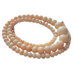 Coral Beaded Necklaces