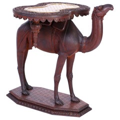Antique Anglo-Indian Camel Table or Stand