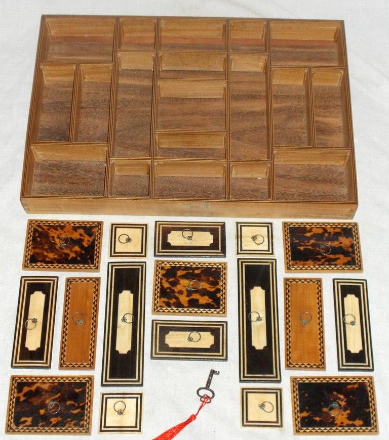 Antique Anglo Indian Coromandel Satinwood Lady, SJewellery Sewing Table ...
