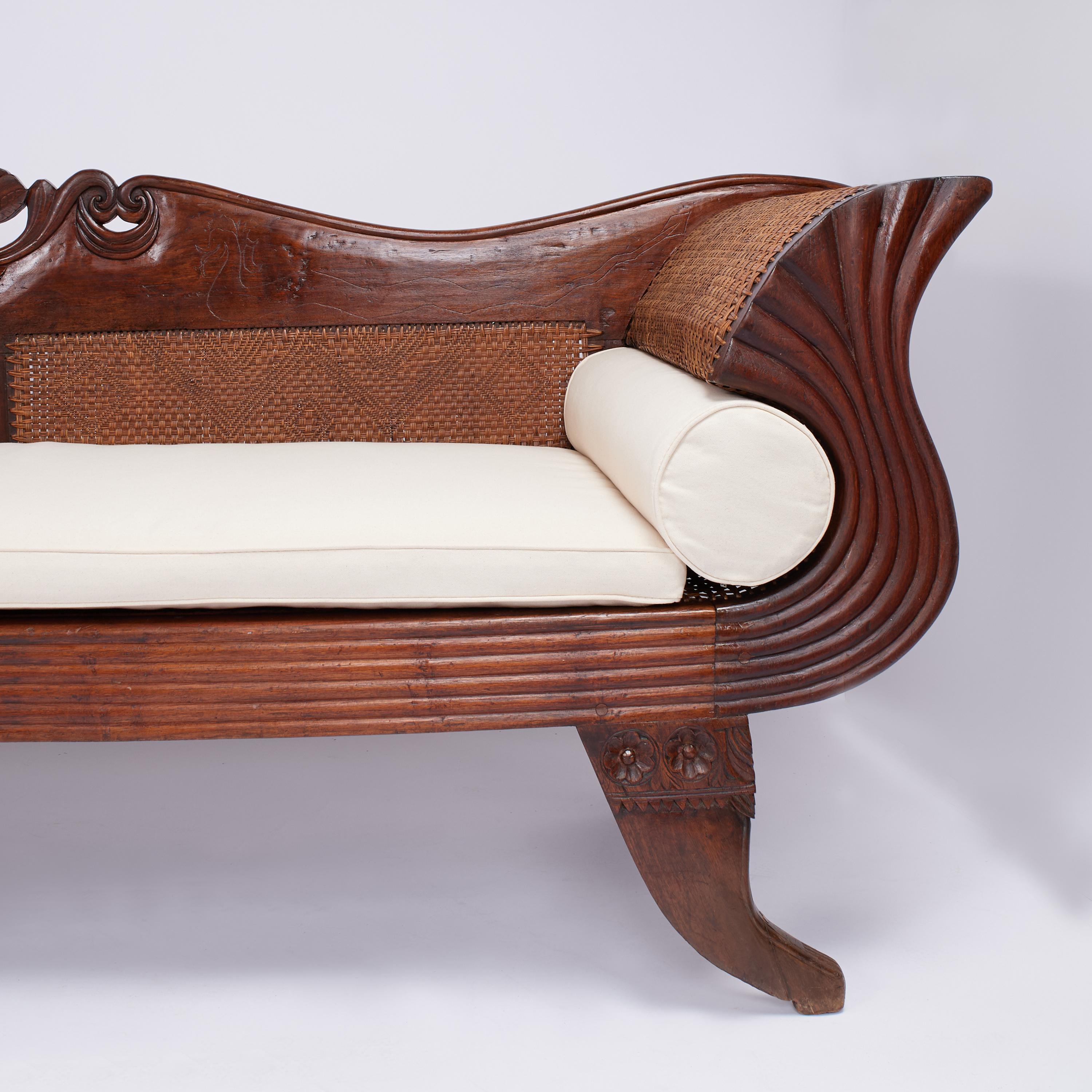 Roseau Canapé ancien Empire Antiques en vente