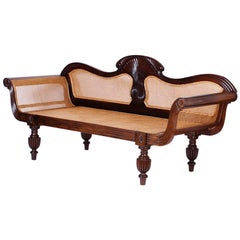 Antique Anglo Indian Rosewood Settee