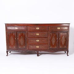 Antique Anglo Indian Rosewood Sideboard or Chest