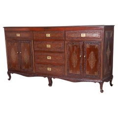 Antique Anglo Indian Rosewood Sideboard or Chest