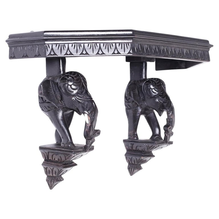 Antique Anglo Indian Wall Shelf or Bracket For Sale at 1stDibs