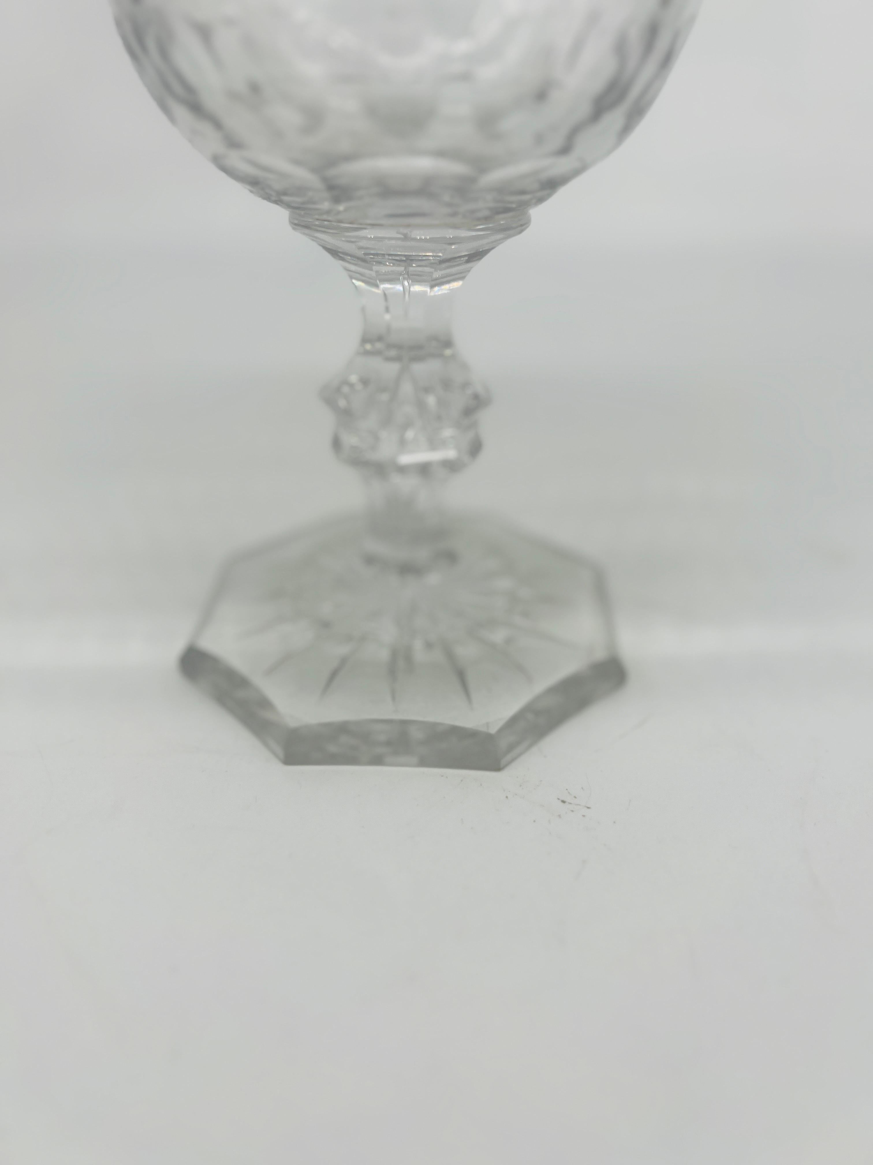 Antique Anglo-Irish Cut Crystal Lidded Urn For Sale 1