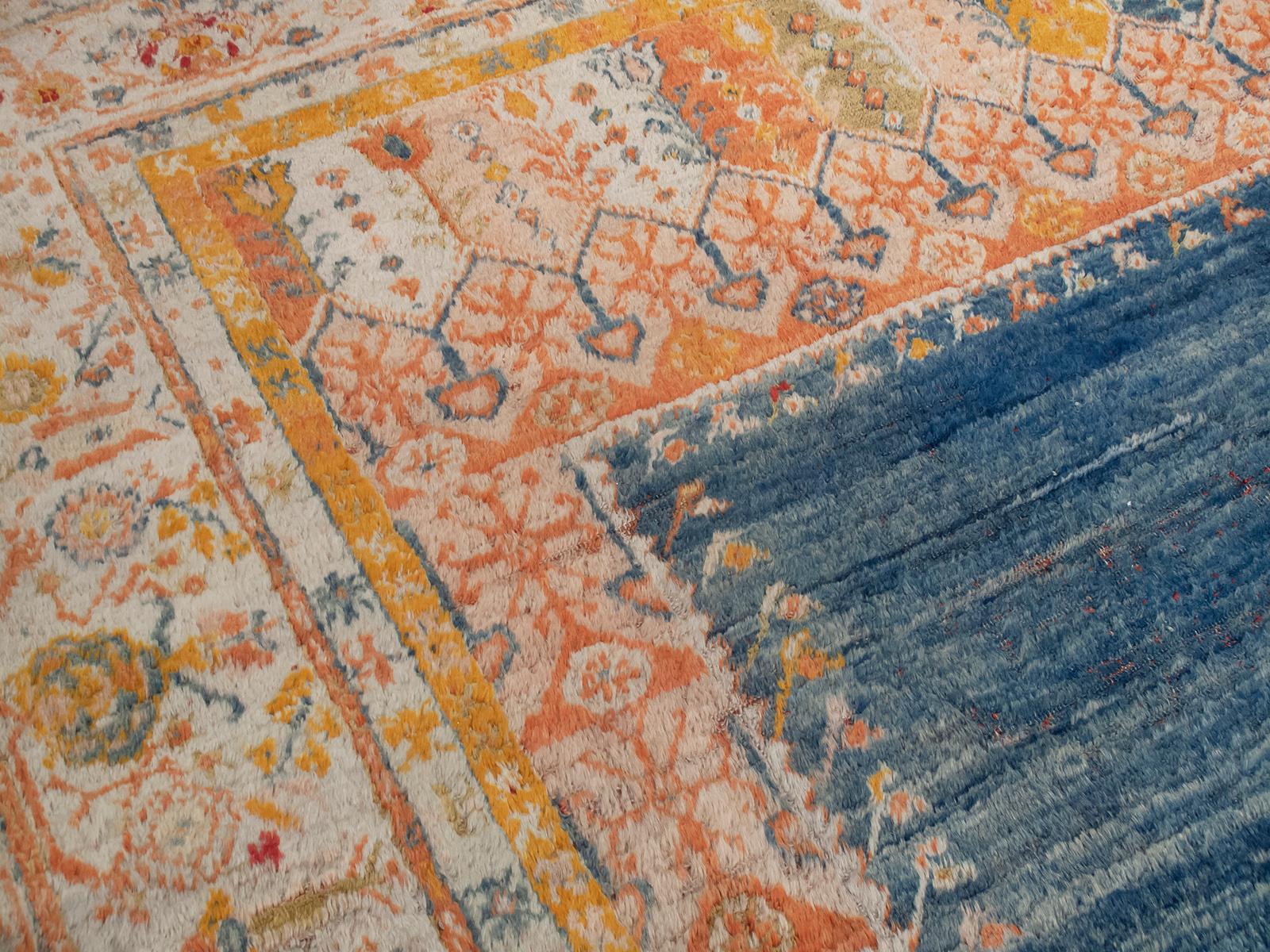 Antique Angora Oushak Carpet 'DK-119-88' For Sale 2