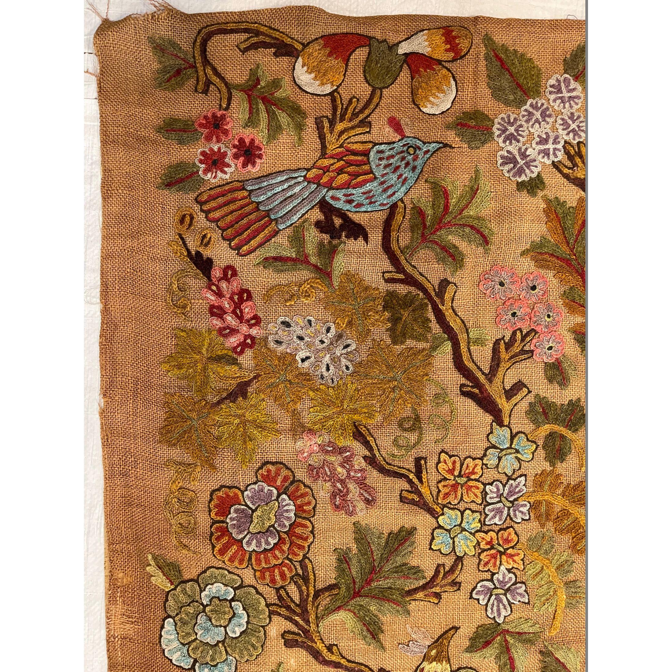 Other Antique Animal Print Style Crewelwork