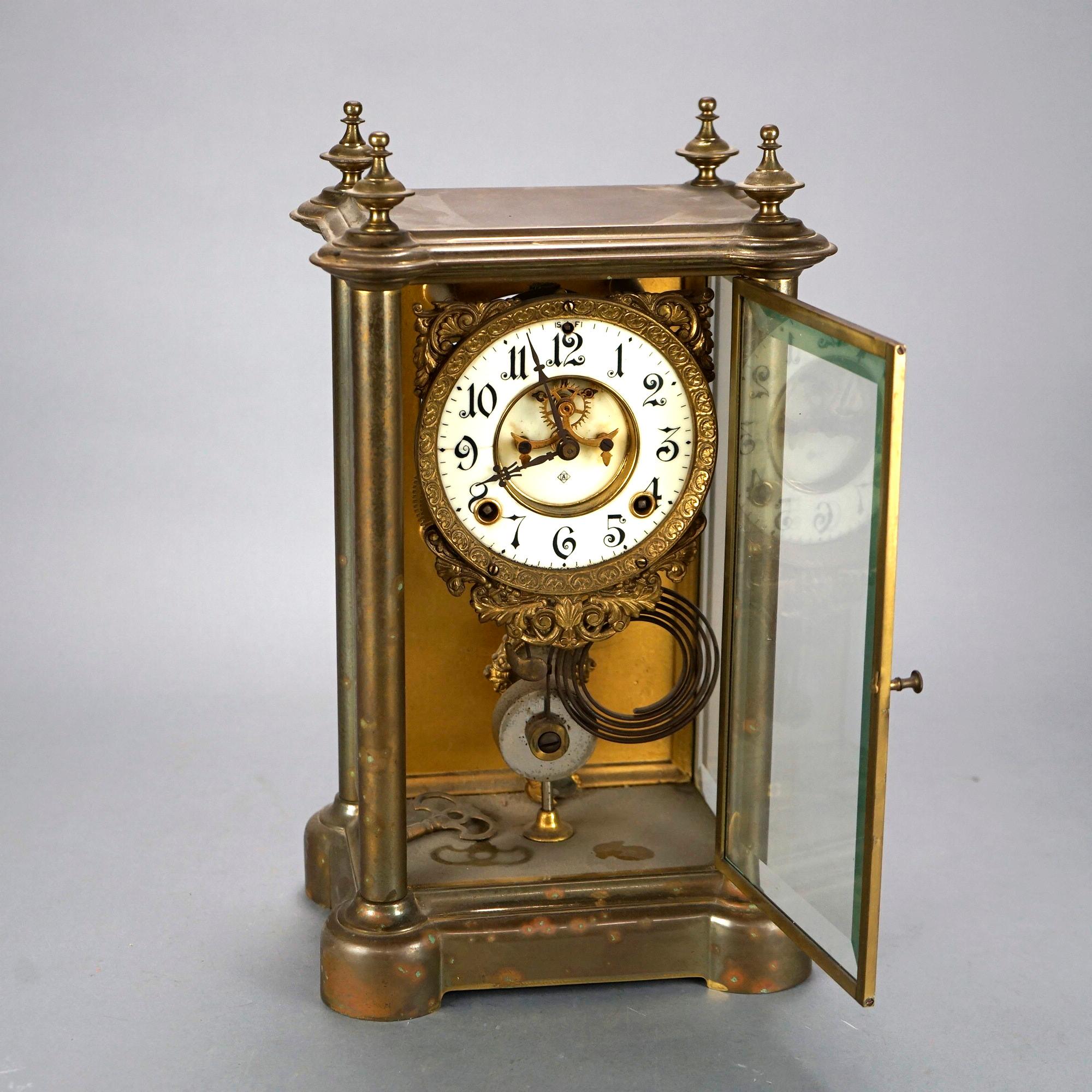 ansonia mantle clock value