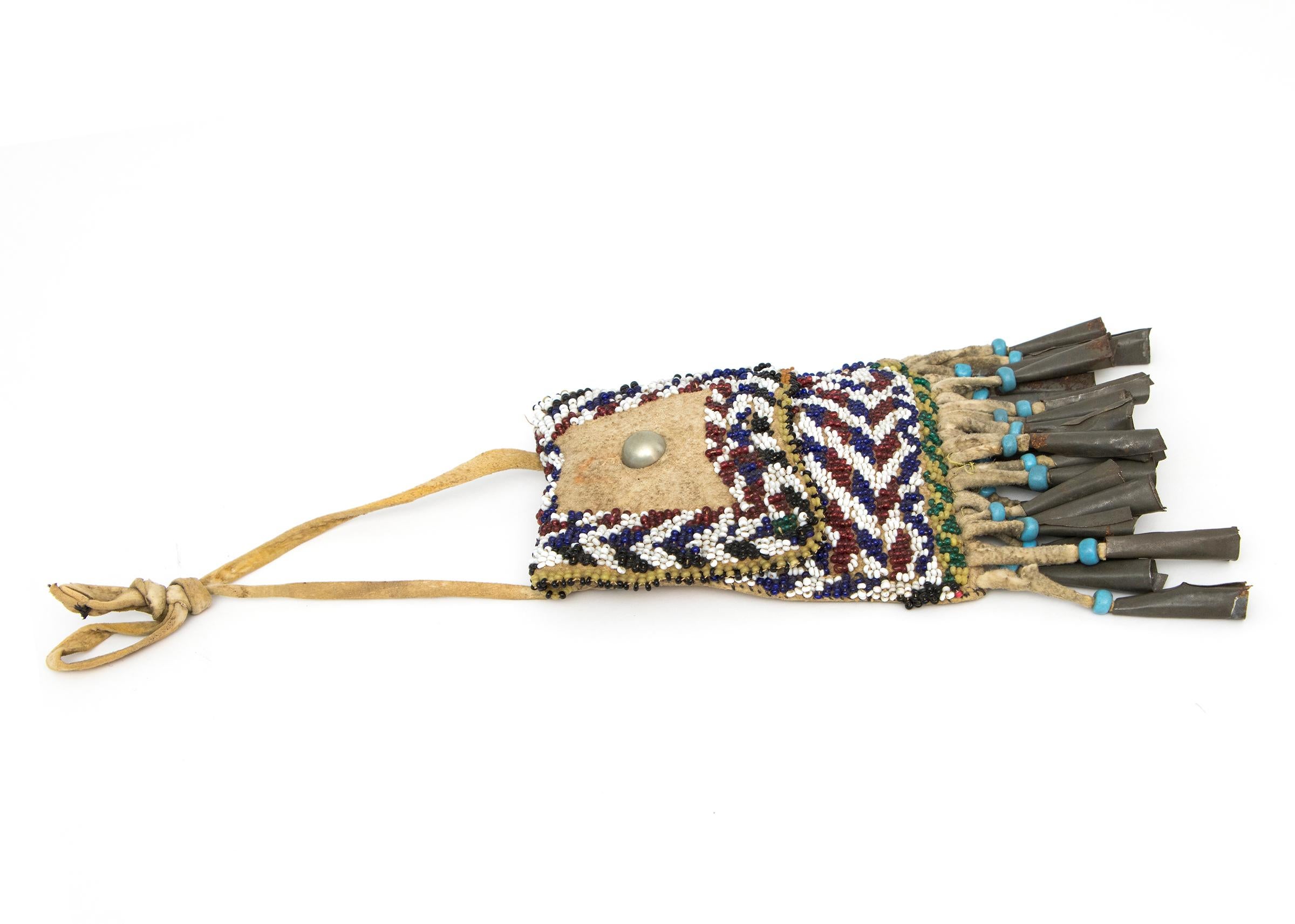 apache beaded bag