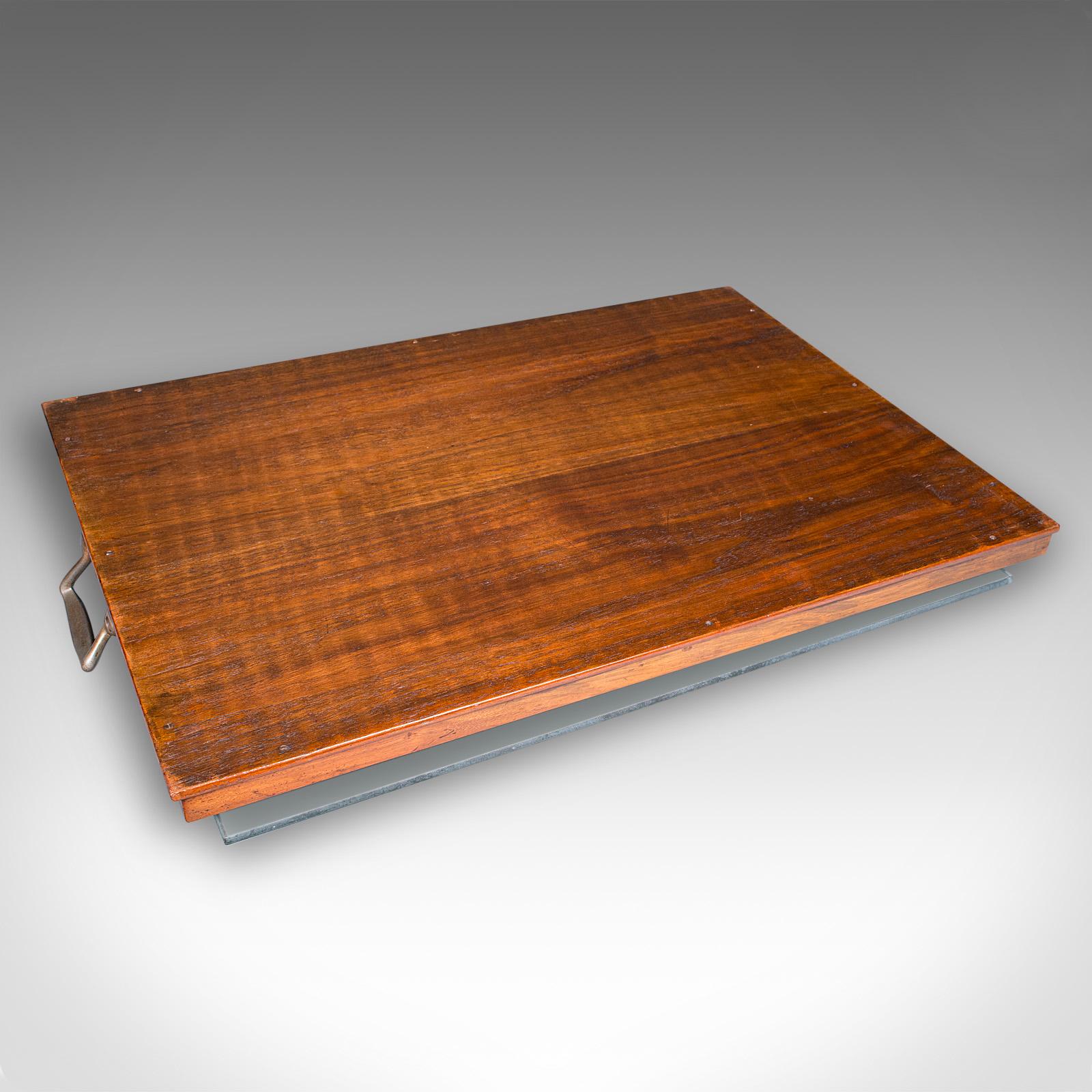 Antique Aperitif Serving Tray, English, Walnut, Afternoon Tea Platter, Edwardian en vente 2
