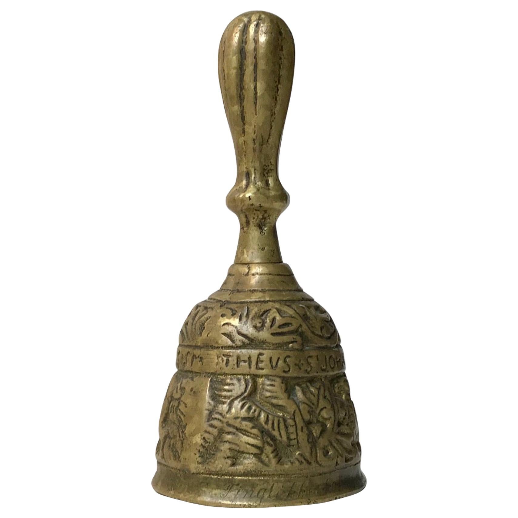 Antique Apostle Brass Bell, circa 1800