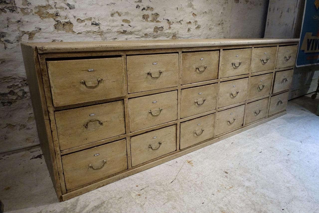 apothocary drawers