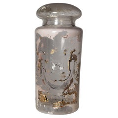 Antique Apothecary jar, chemist jar