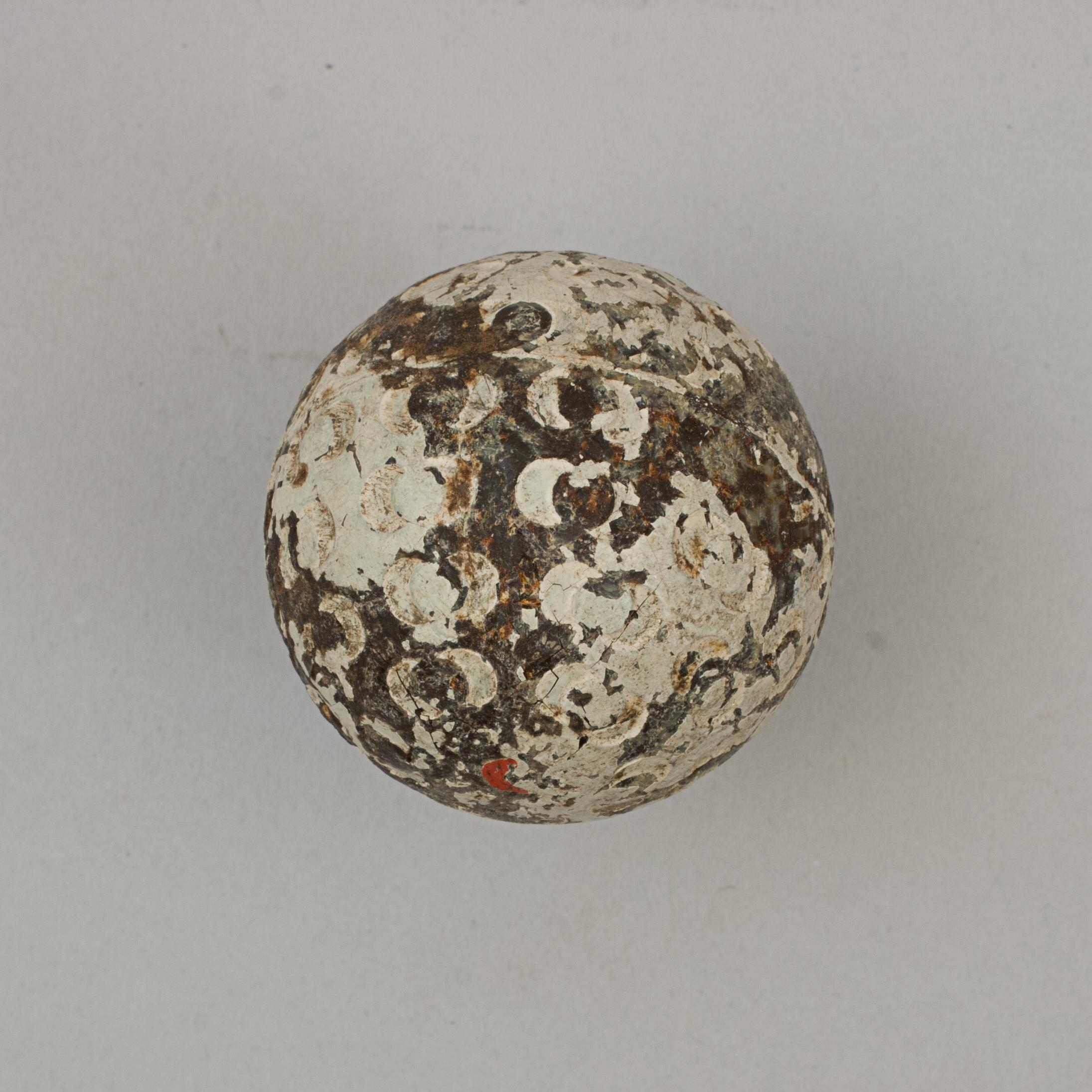 Antique Arch Colonel Golf Ball For Sale 5