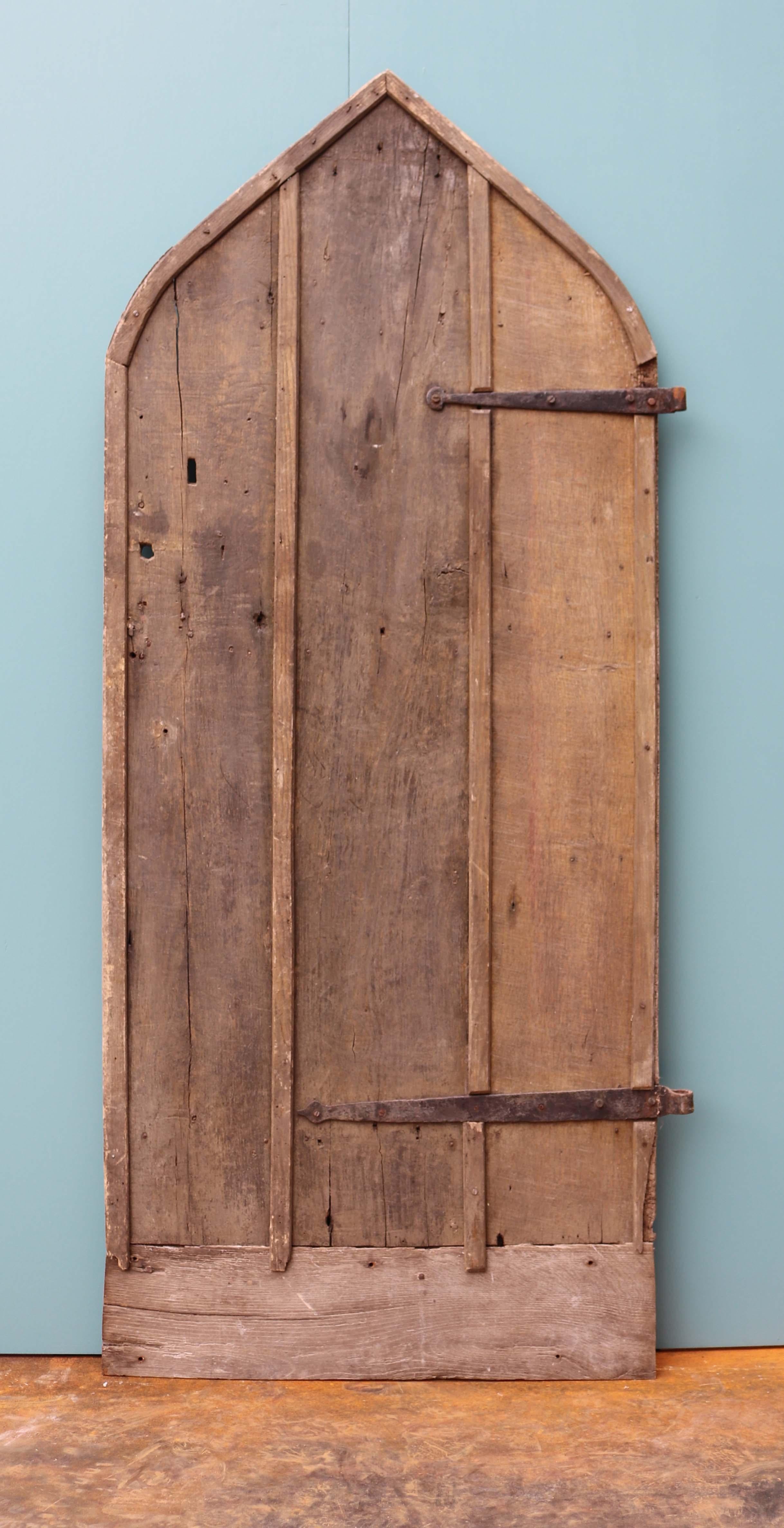 About

A reclaimed early Georgian period arched oak plank and braced door. Reclaimed from a farmhouse in Suffolk.

Condition report

 There is a slight twist and there are no latch or hinge pins present. 

Styles

Rustic, Country,