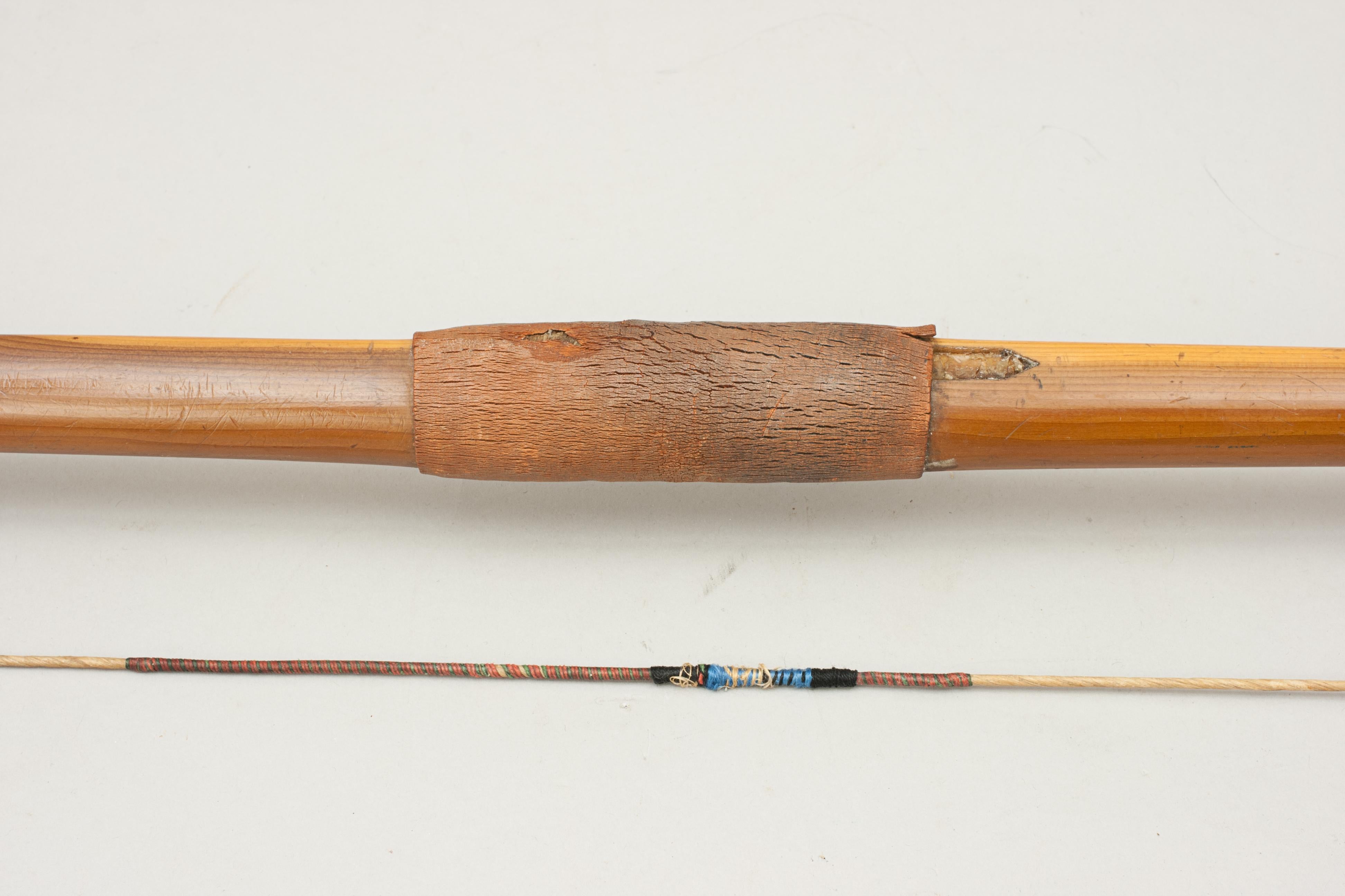 Antique Archery Longbow in Yew Wood by Thomas Aldred 1