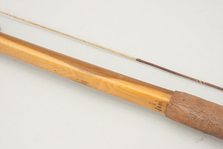 Antique Archery Longbow in Yew Wood by Thomas Aldred at 1stDibs