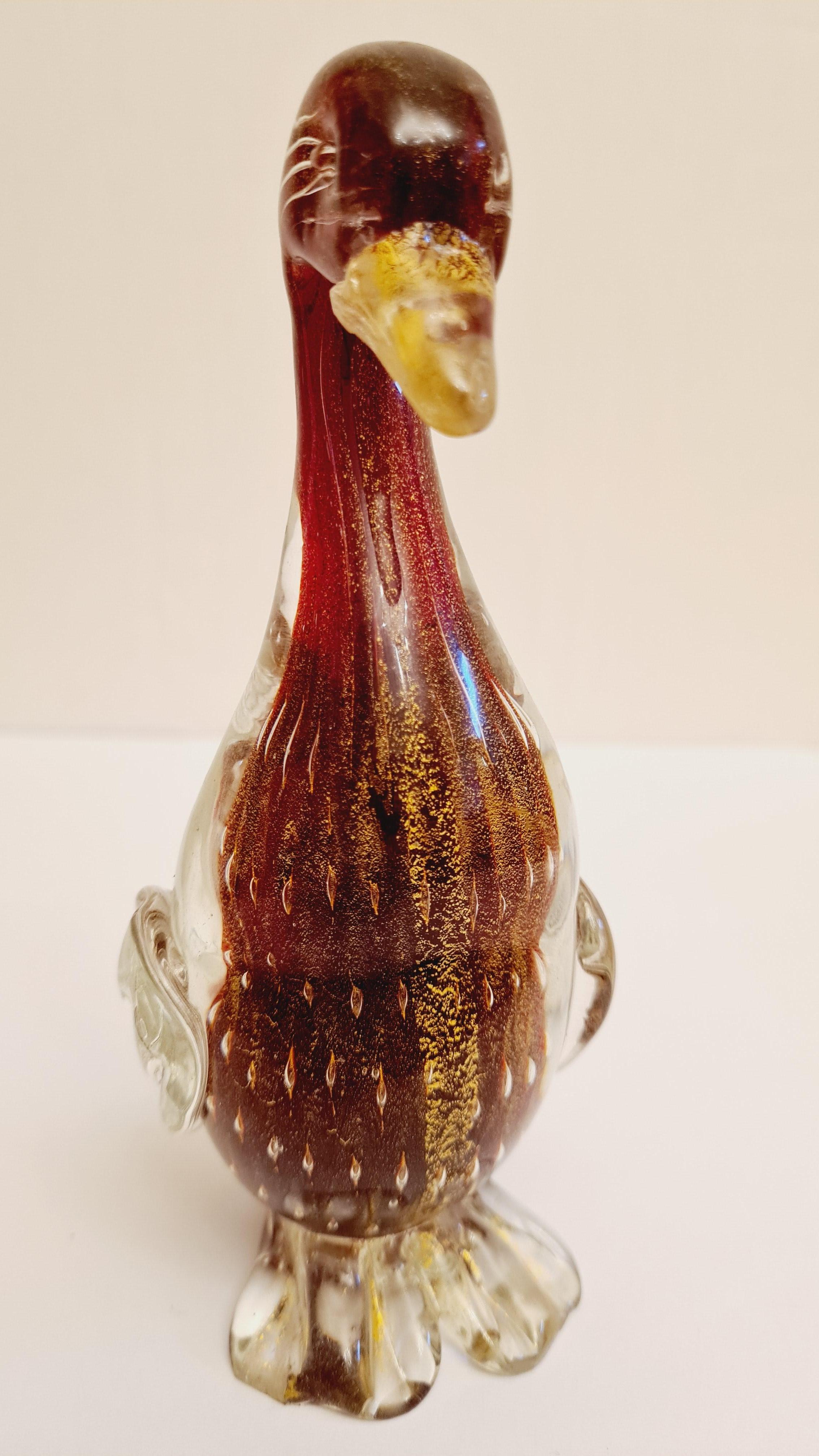 Murano Glass Antique Archimede Seguso Coordonato D'oro Duch For Sale