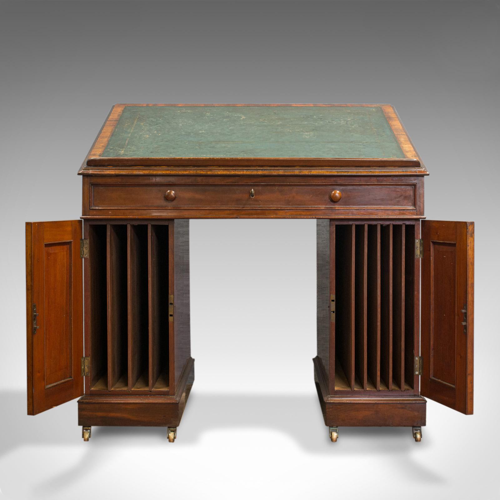 Antique Architects Desk, Adjustable, Georgian, Mahogany, Draughtsman, circa 1810 2