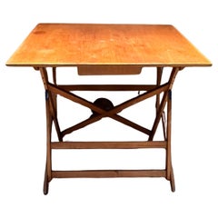 Mesa de dibujo de arquitecto antigua Keuffel & Esser Company