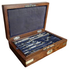 Antique Architects Drawing Set By Halden. English, C.1880