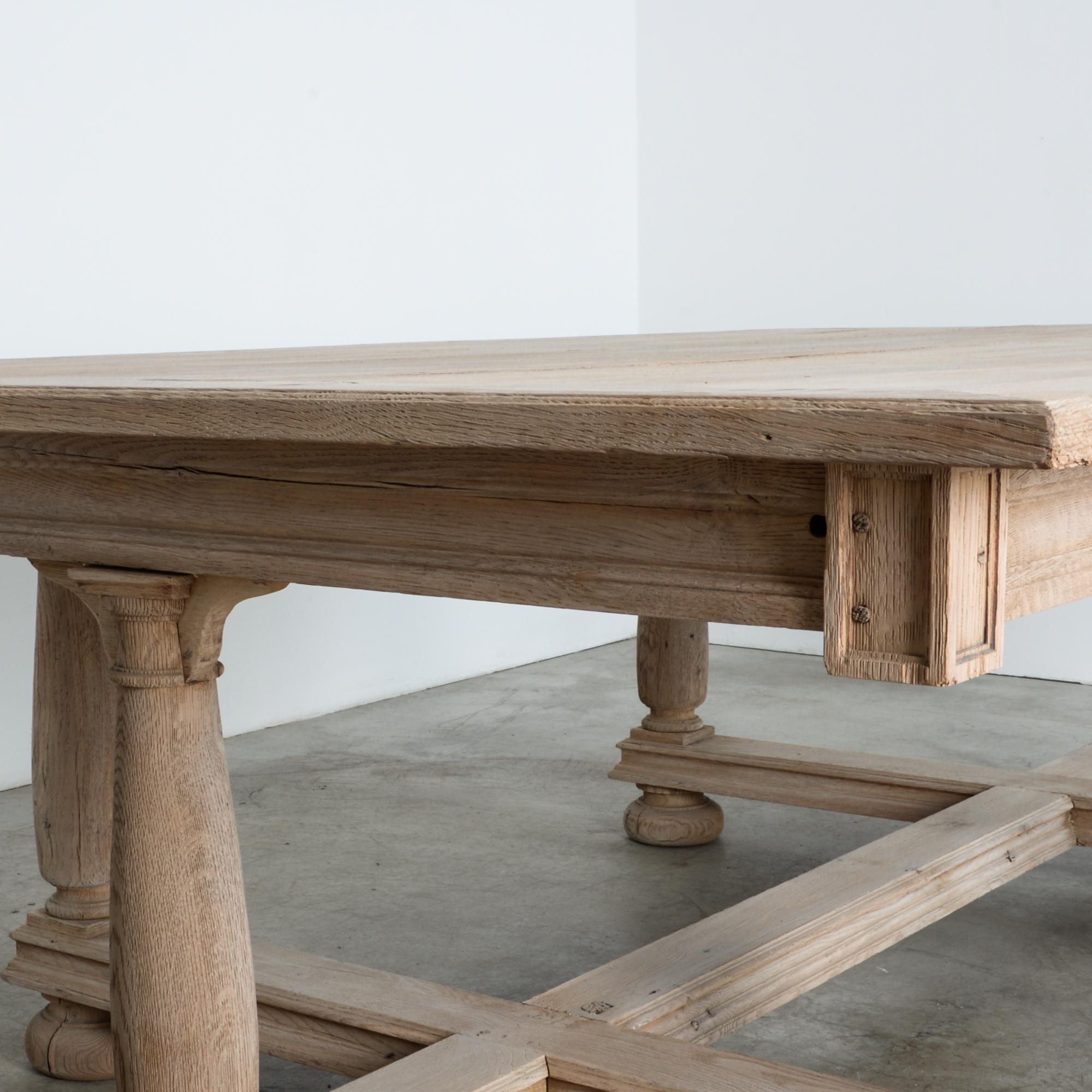 Oak Antique Architects Table