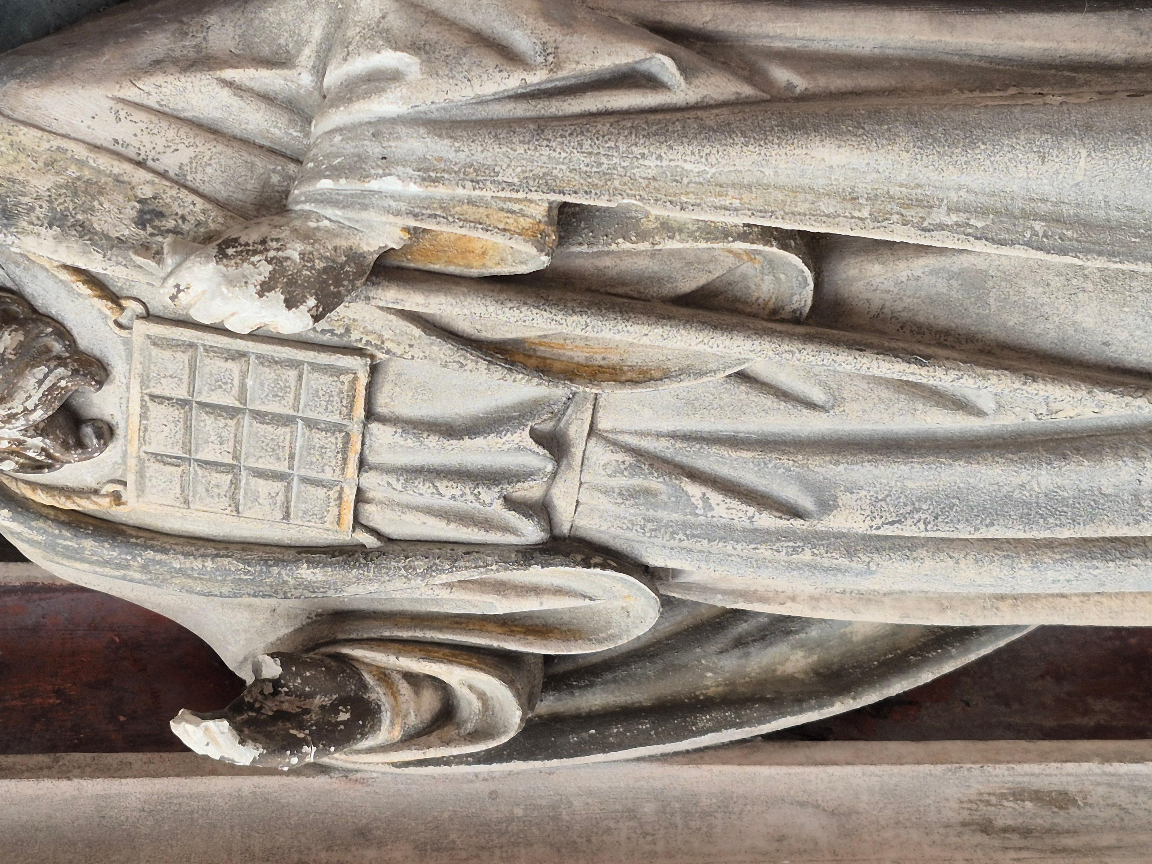 Antique Architectural Alcove Of Aaron For Sale 5