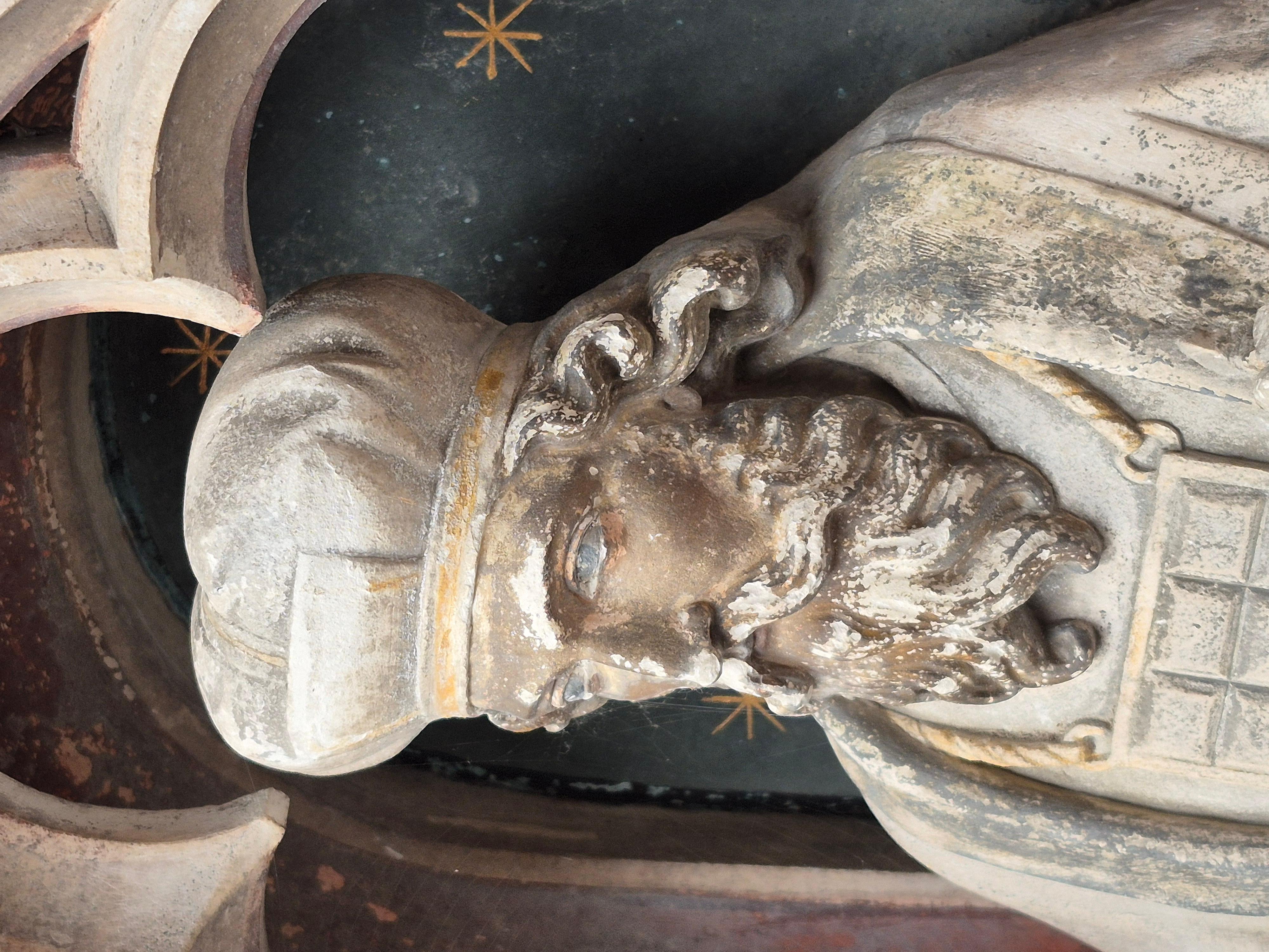 Antique Architectural Alcove Of Aaron For Sale 7