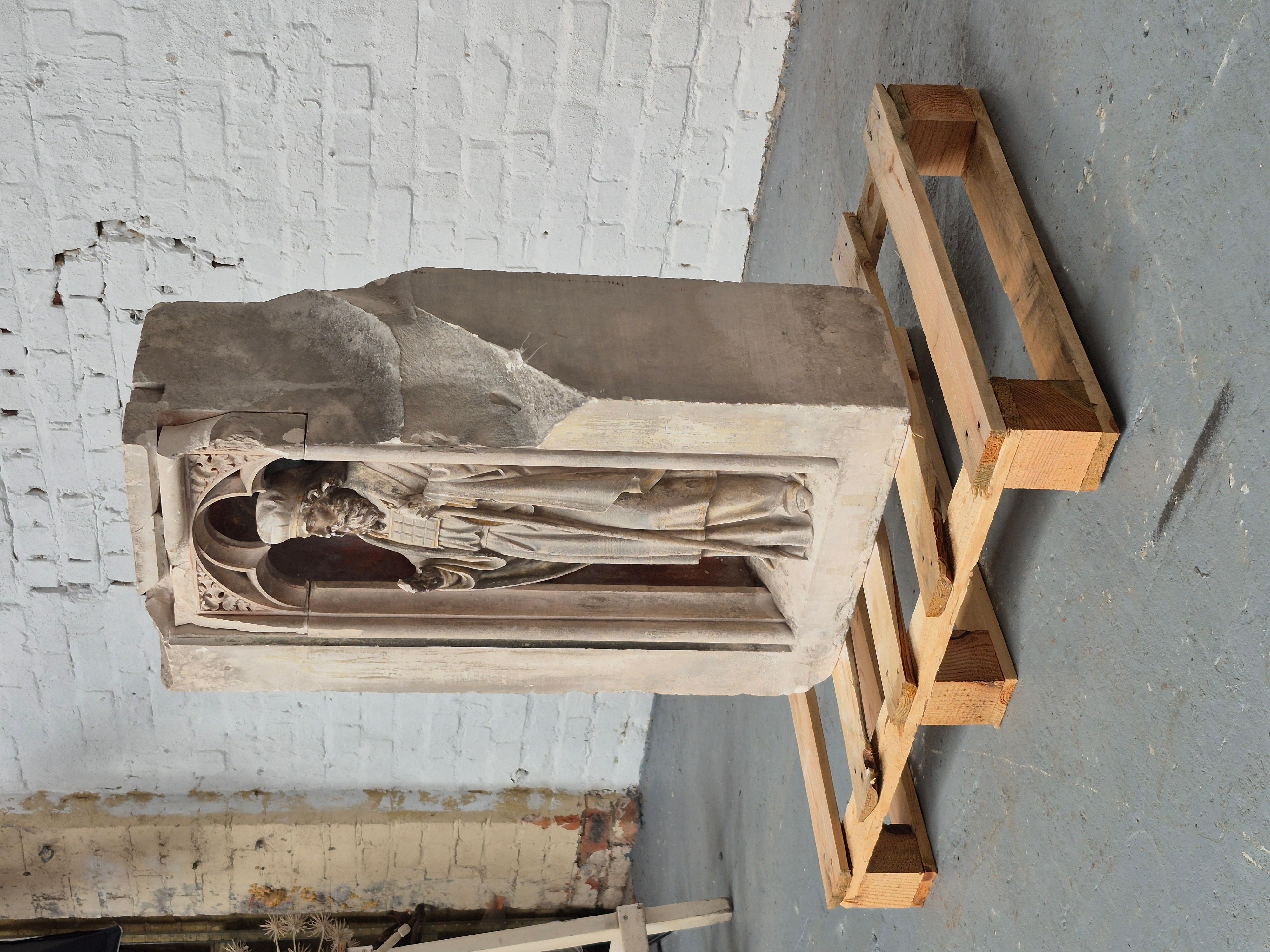Belgian Antique Architectural Alcove Of Aaron For Sale
