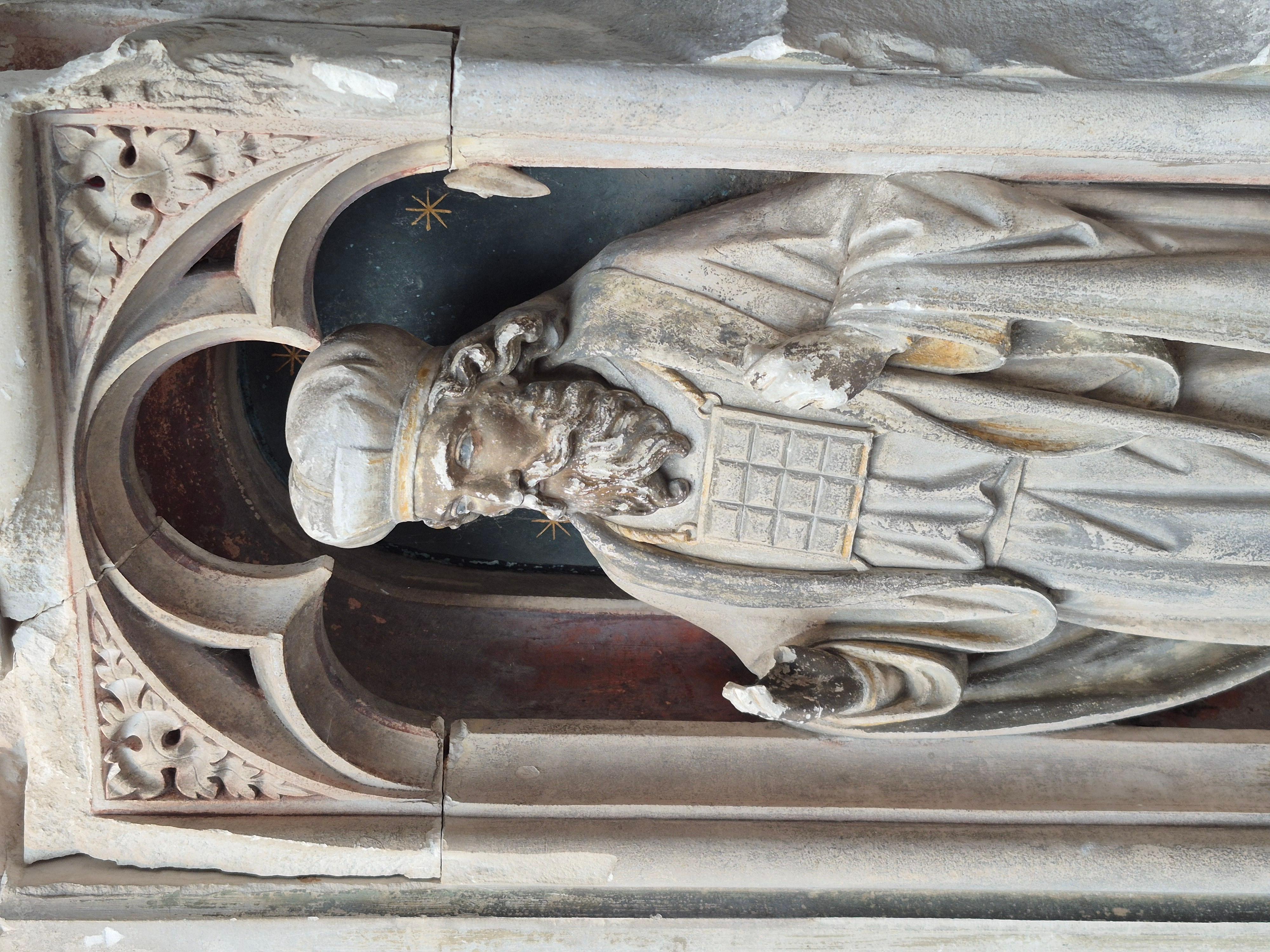Antique Architectural Alcove Of Aaron For Sale 2