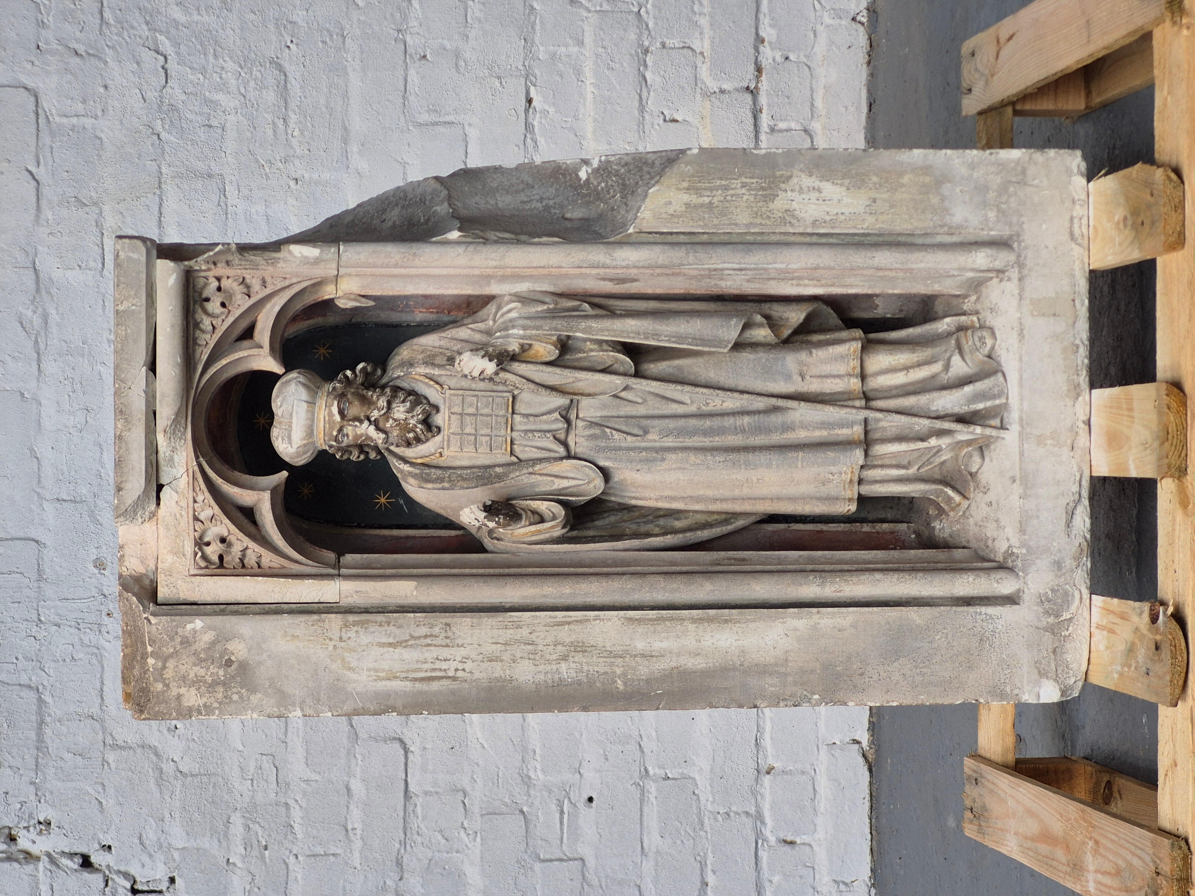Antique Architectural Alcove Of Aaron For Sale 3