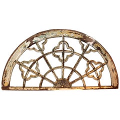 Antique Architectural Arch Transom