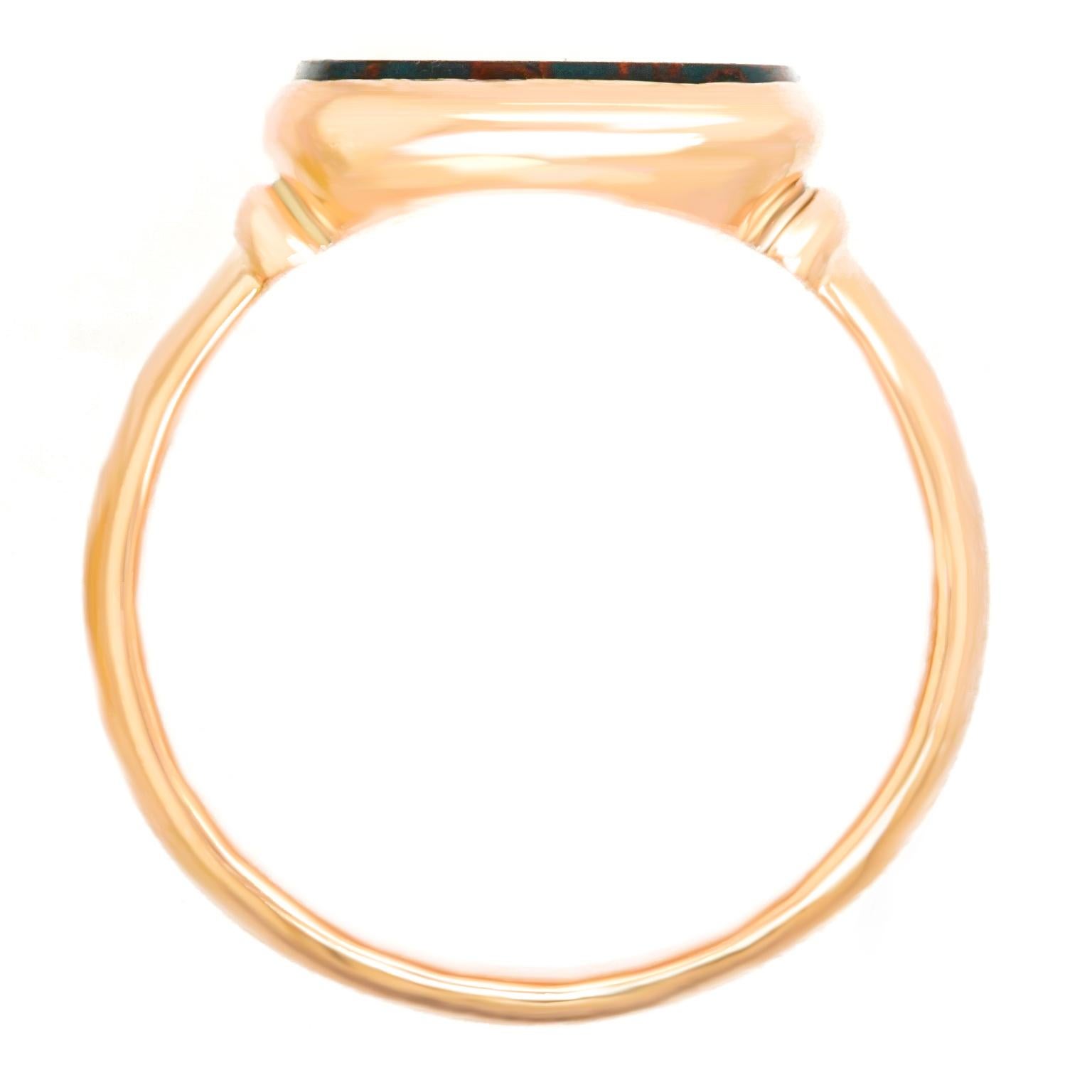Antique Architectural Revival Signet Ring 3