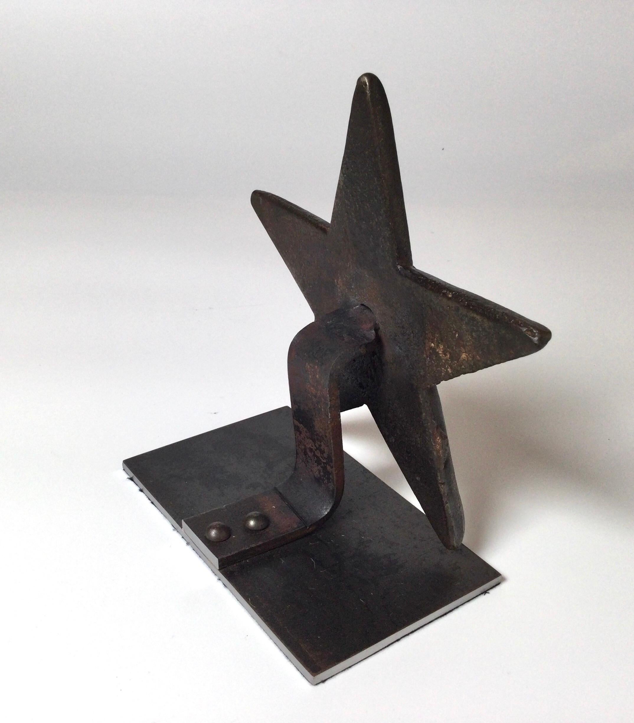 Antique Architectural Wall Building Anchor Star 19th Century For Sale 1