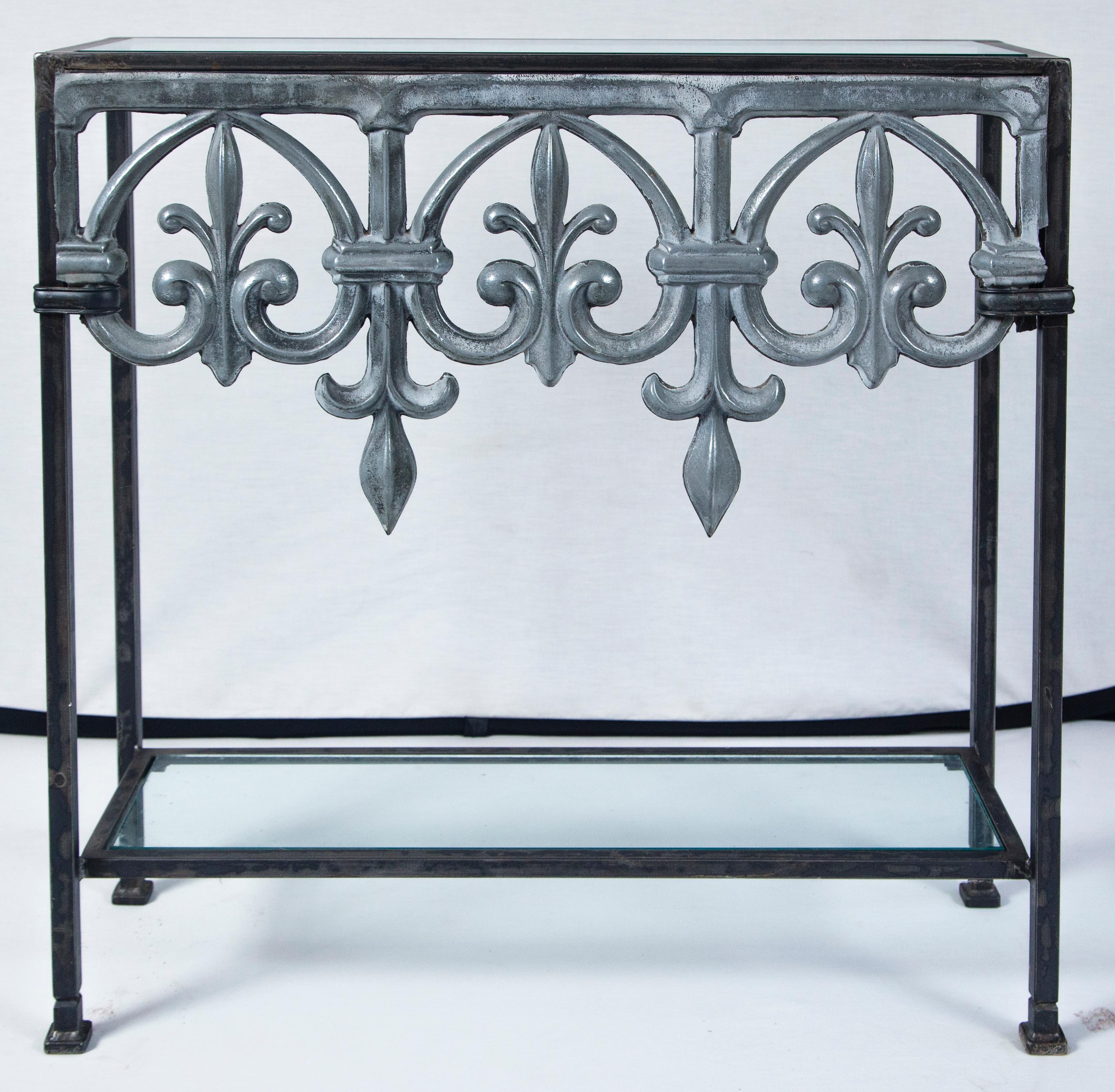 iron buffet table
