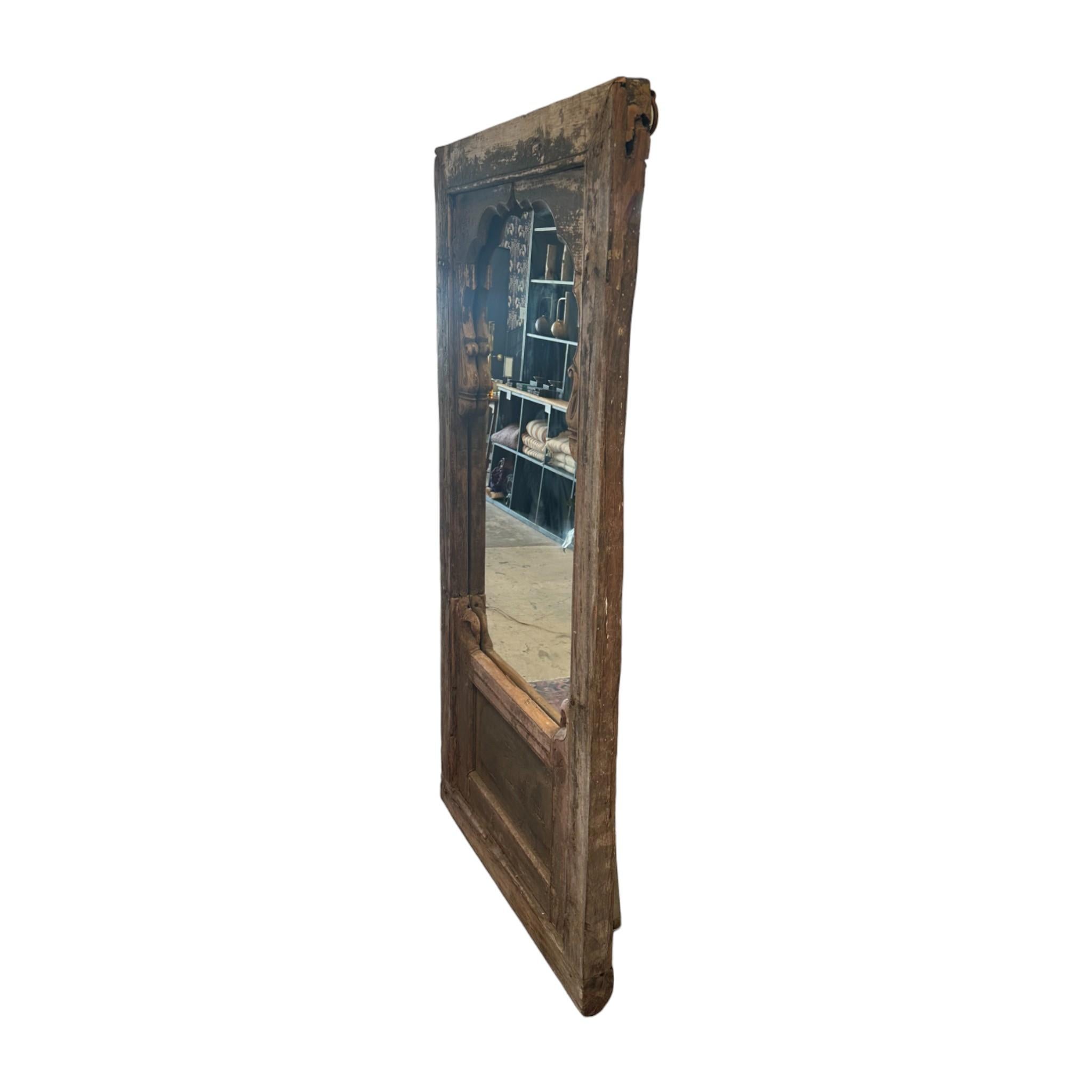 Antique Archway Mirror In Good Condition For Sale In Los Angeles, CA
