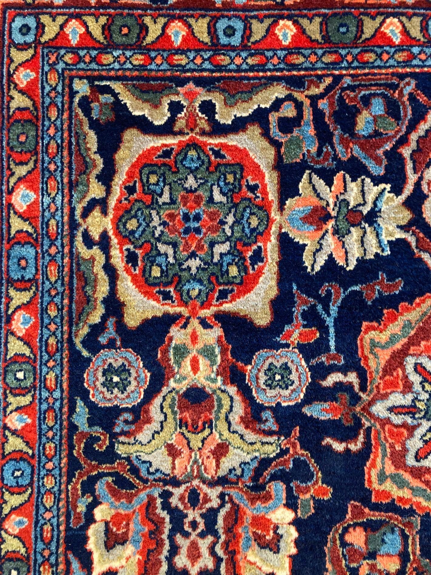 Tapis Ardebil ancien 2,05 m x 1,38 m en vente 5