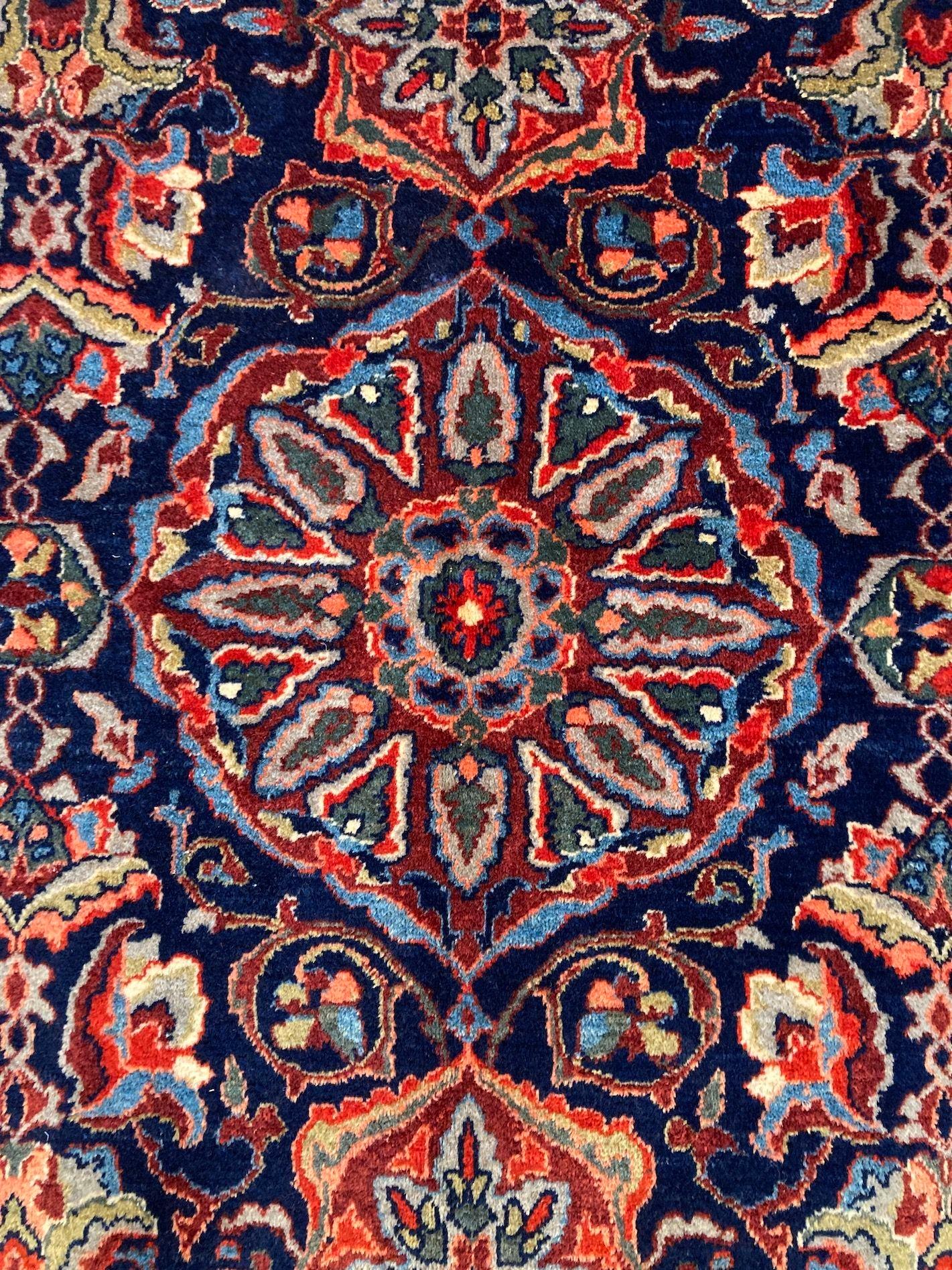 Tapis Ardebil ancien 2,05 m x 1,38 m en vente 7