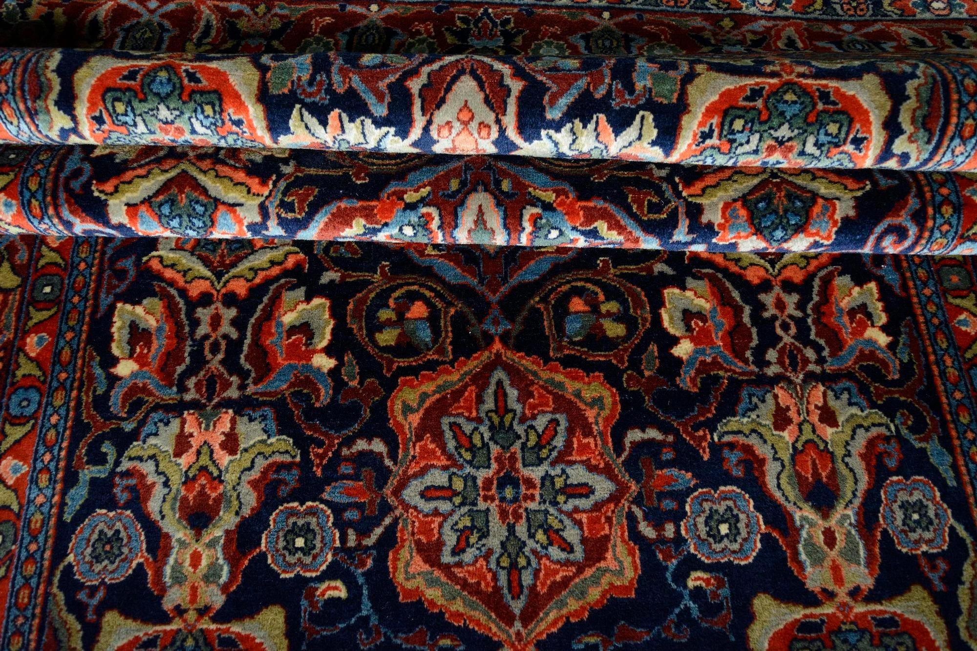 Tapis Ardebil ancien 2,05 m x 1,38 m en vente 9