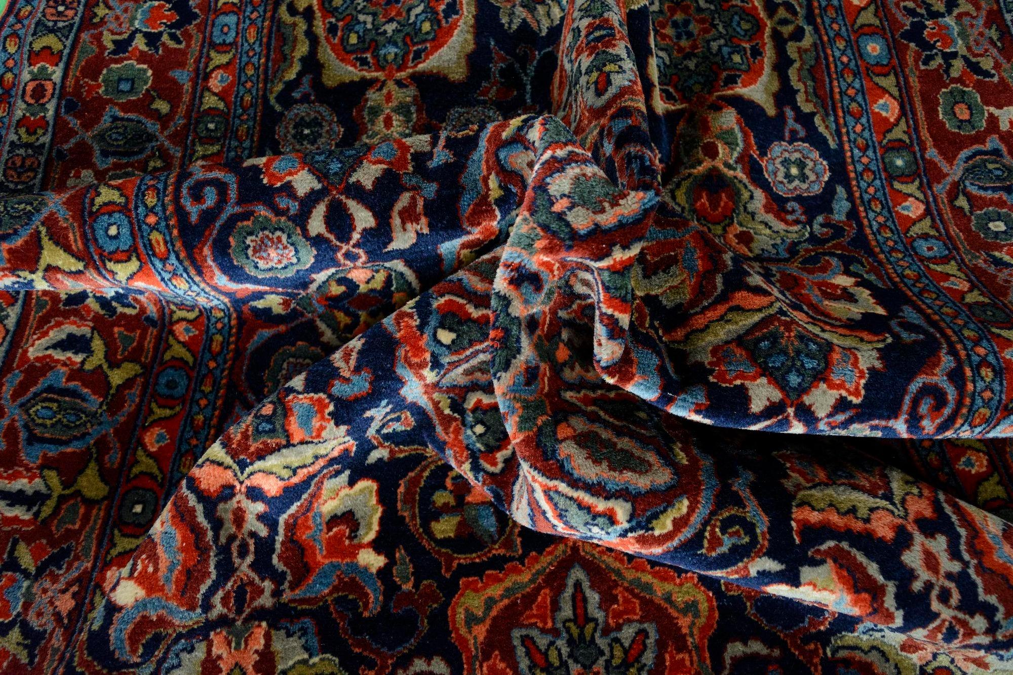 Tapis Ardebil ancien 2,05 m x 1,38 m en vente 10