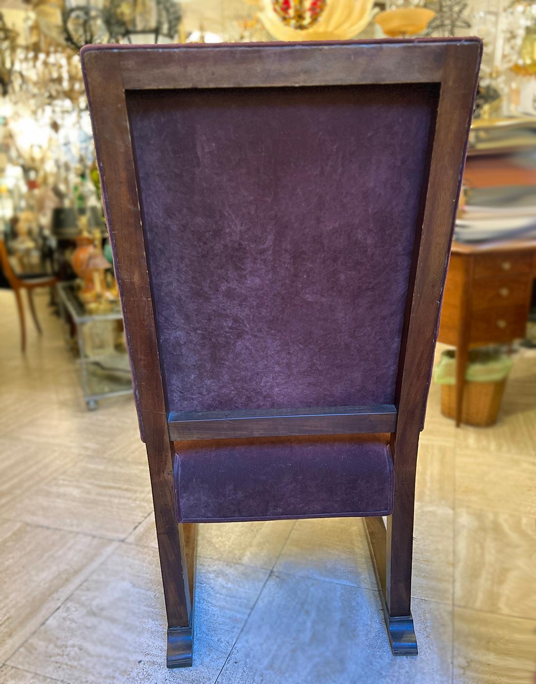 Legno Poltrona antica in vendita