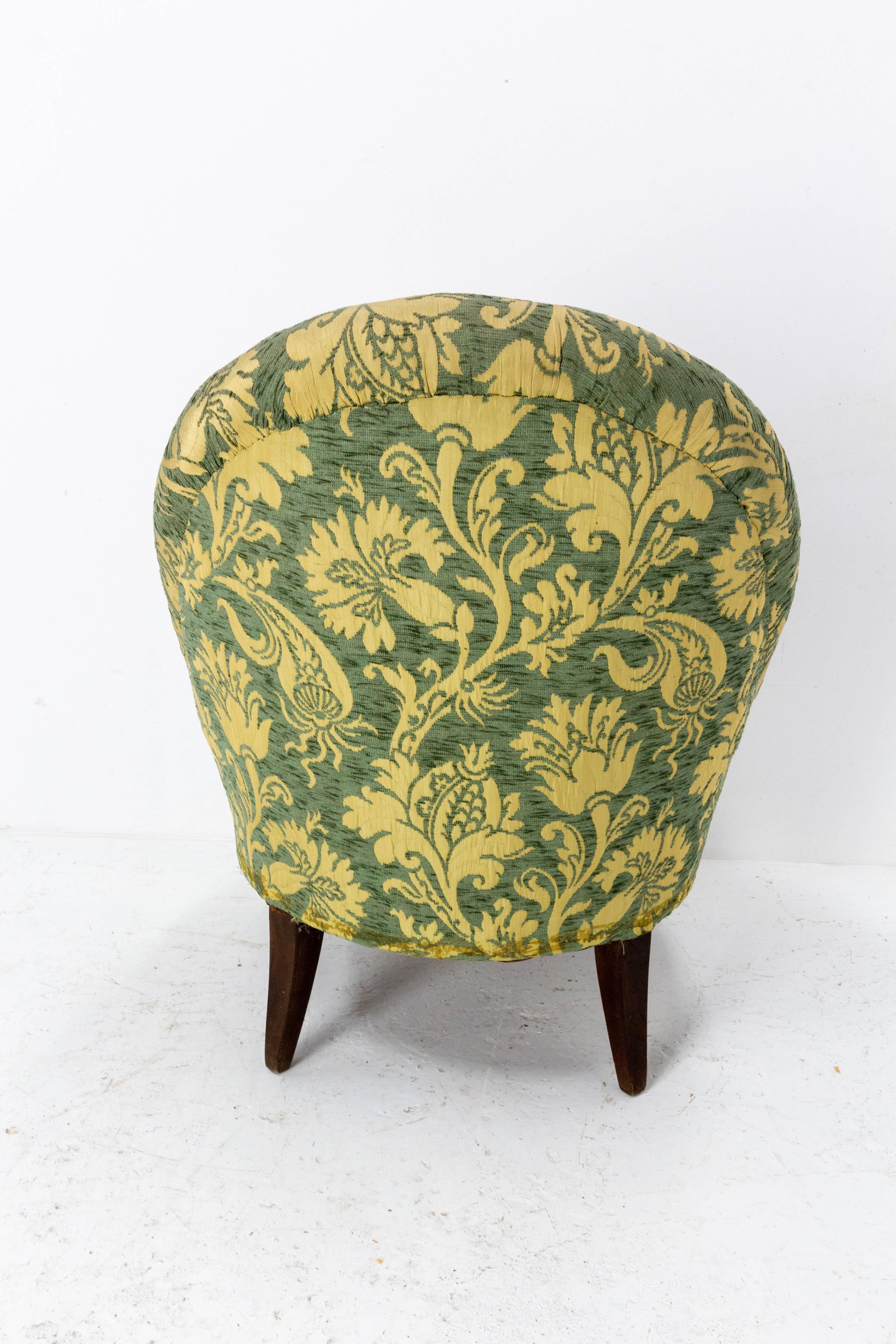 fauteuil chauffeuse ancienne