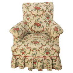 Antique Armchair Fauteuil Napoleon III French Late 19th Century