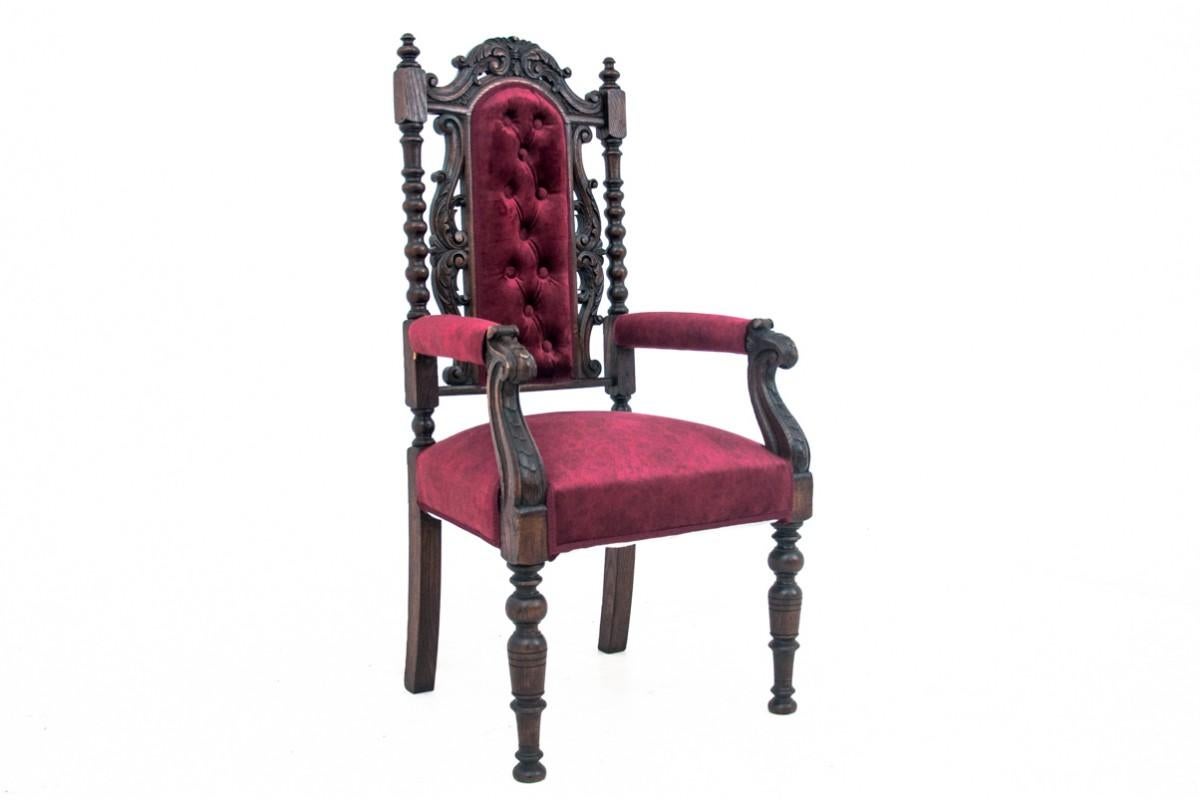 19th Century Antique Armchair, France, circa 1890 For Sale