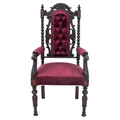 Fauteuil ancien, France, vers 1890