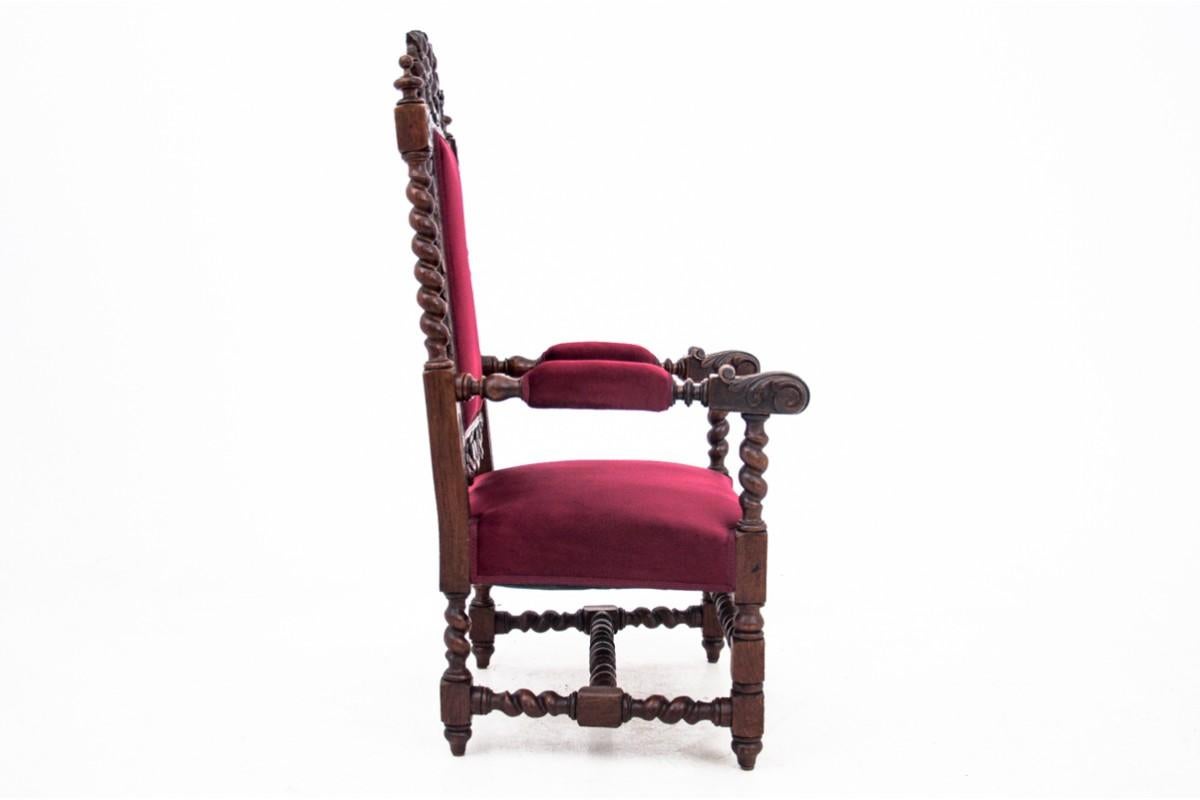 Sillón antiguo de finales del siglo XIX. en venta 3