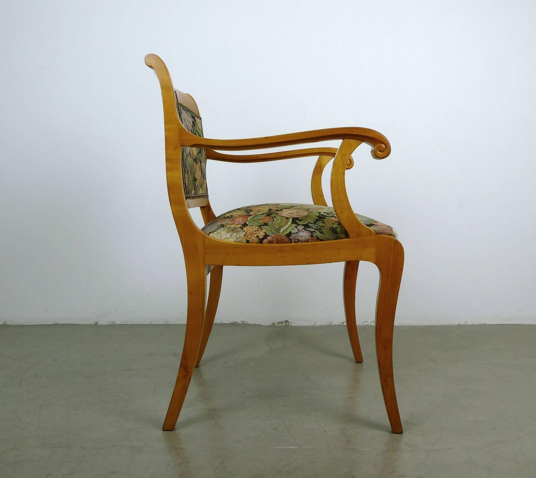20th Century Antique Armchair in Cherry, Germany, 1900 For Sale