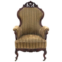 Antique Armchair in the Style of Neorococco, Scandinavia, circa 1880