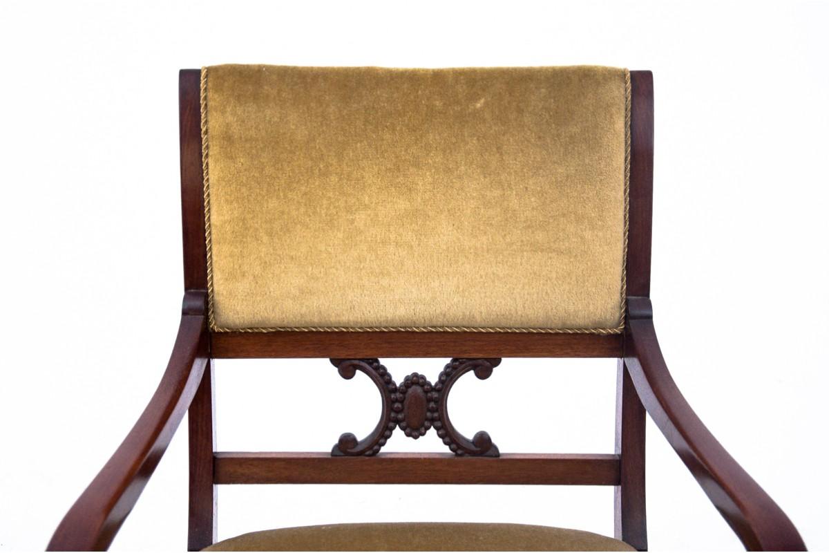 Swedish Antique armchair, Northern Europe, circa 1920. For Sale