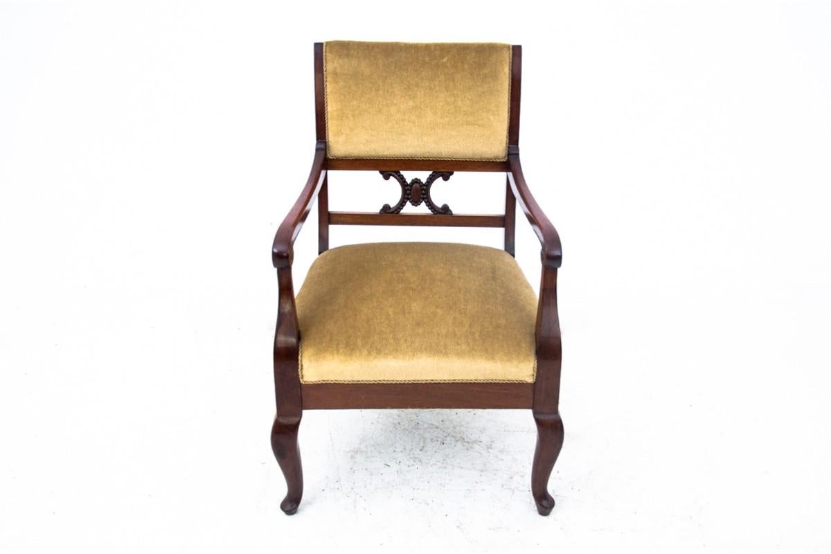 Antique armchair, Northern Europe, circa 1920. For Sale 1